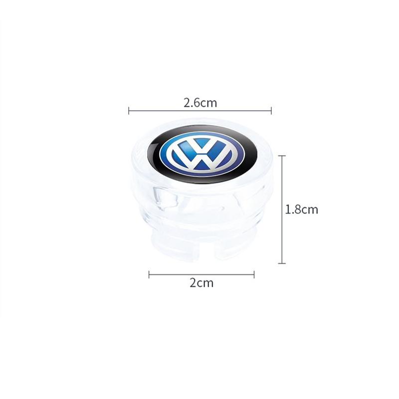 For VW Car Cigarette Lighter Dust Cover Dustproof Cap Plug Car Styling for VW Tiguan Polo Golf 7 Jetta Interior Mouldings XTKH-A325
