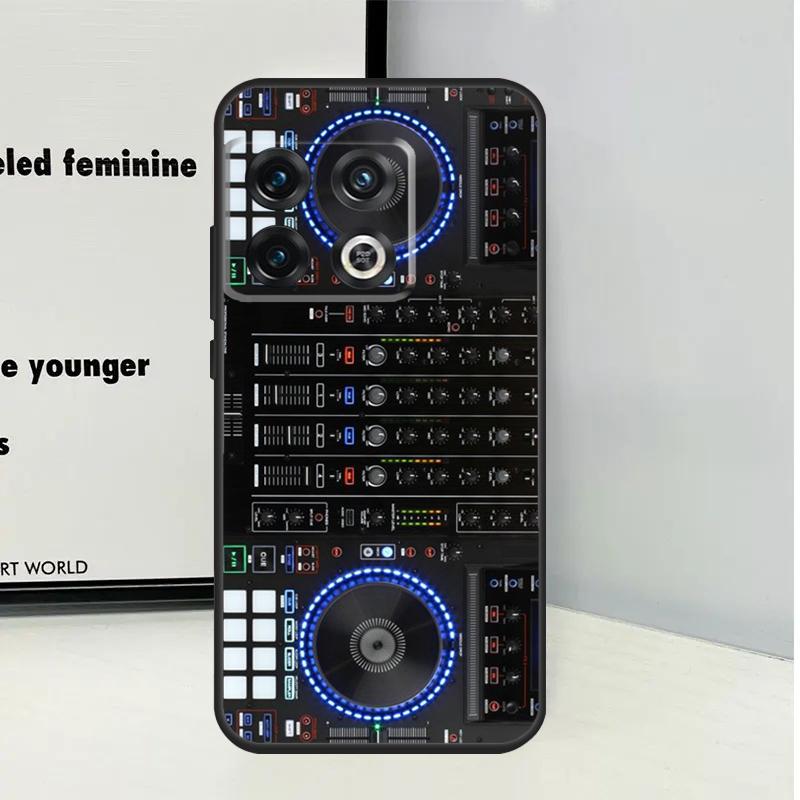 DJ Mixer Deck Controller For OnePlus Nord 5 CE 4 2 3 Lite N20 N30 Case For OnePlus 15R 13R 12R 13 12 11 10 Pro 10T 13T