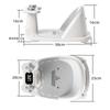 Children's Shower Seat Portable Shower Stand for Newborns and Young Children Children's Growth Accessories Temperature Sensing