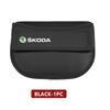 AAABT1 For Skoda Car Seat Gap Slit Organizer Leather Seat Crevice Storage Box Accessories Fabia Kamiq Superb Scala Enyaq-iV MK3 VisionS