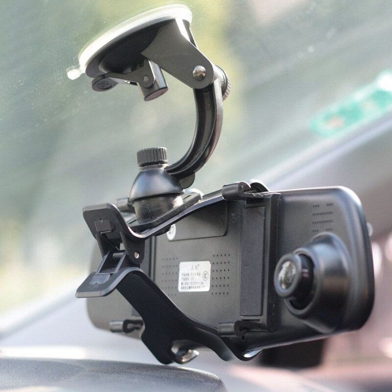 

Rearview Mirror Tachograph Mobile Phone GPS Navigator Sucker Clip Type Car Vehicle-Mounted Stand Clip-On Recorder Stand