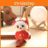 Cute Animal Cartoon Plush Keychain Panda Snake Design Bag Car Decor Gift Doll