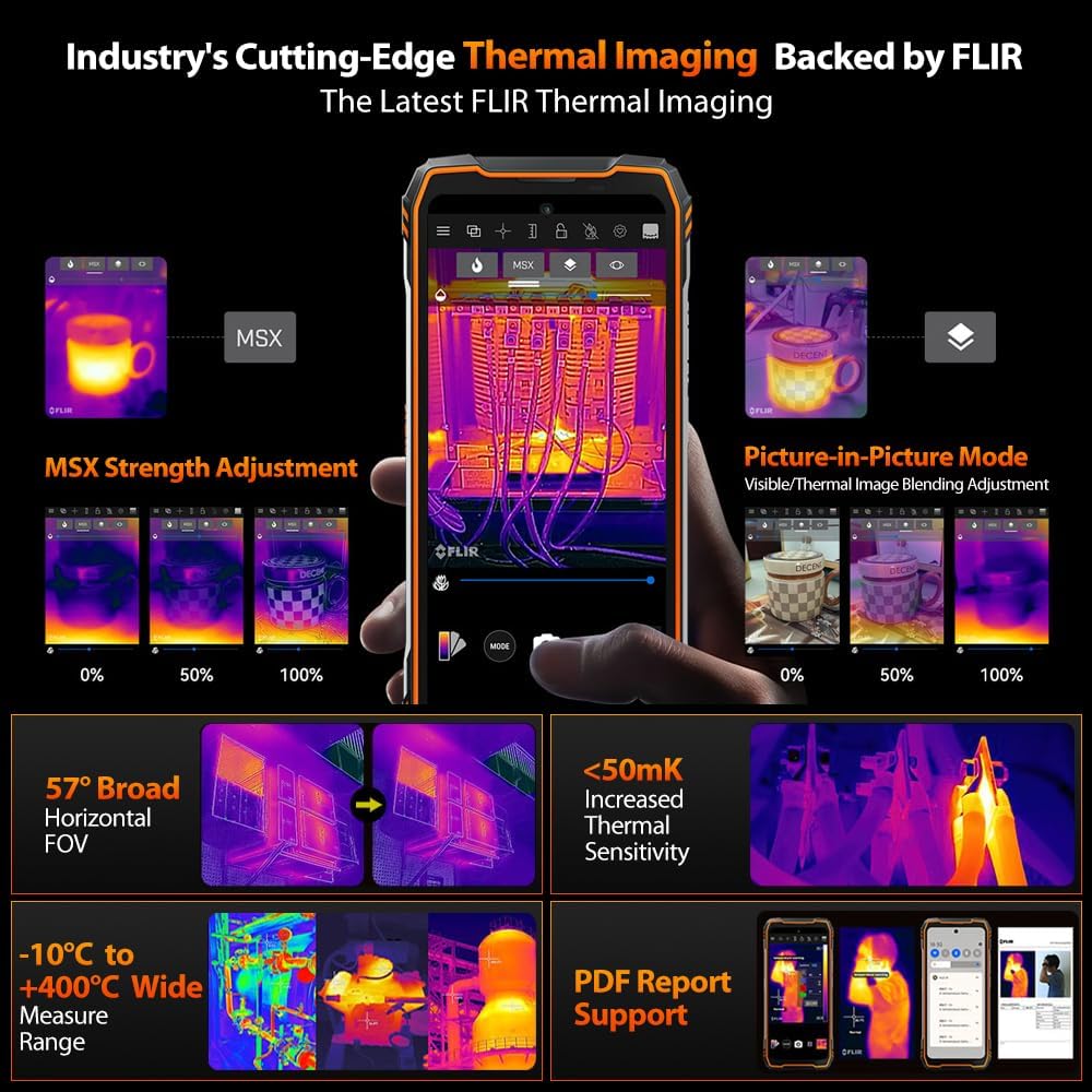 Celular Blackview Xplore 1 Pro 5G 48GB+512GB 20000mAh Tela de 6.78" 64MP Android 15 Smartphone