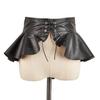 French Niche Design Waistband Adjustable PU Leather Wide Belt Corset Belt Y2K Punk Style Waist Belts For Skirt Dress Accessories
