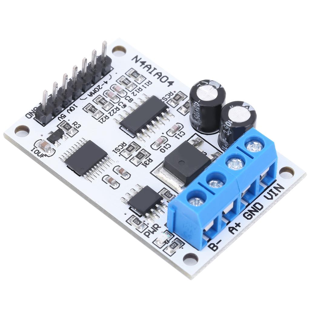 4?20MA RS485 Voltage Current Analog Collector Acquisition ADC Modbus RTU 03 06
