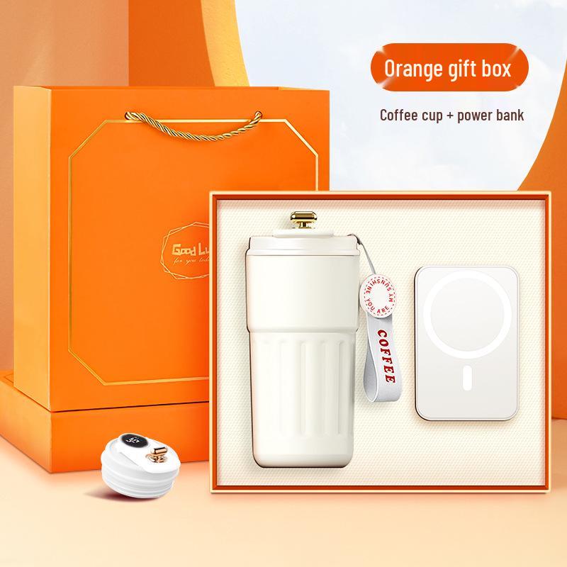 Insulated Cup, Umbrella & Notebook Gift Set for Customers, Employees & Teachers