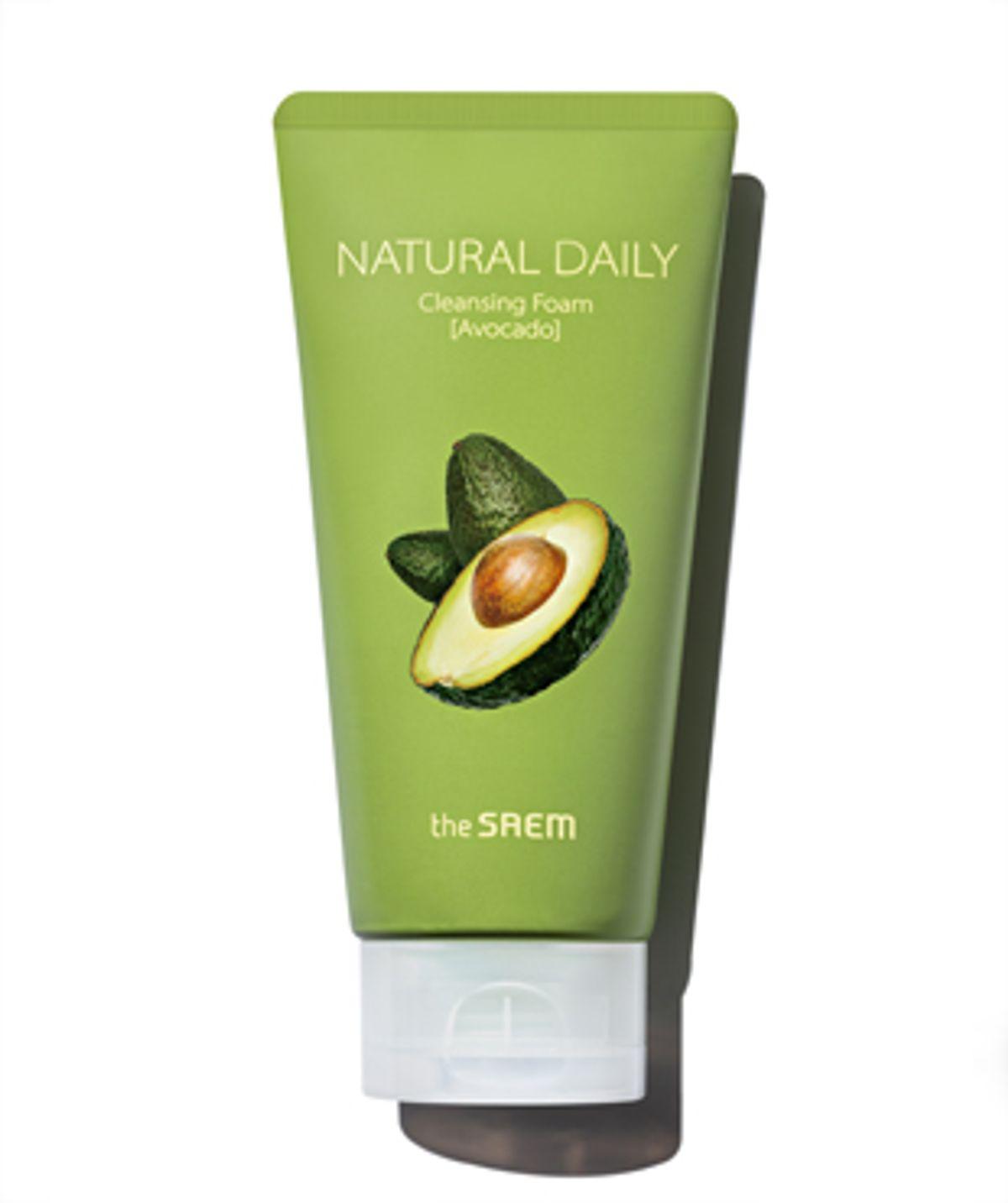 [2 Items] Natural Daily Cleansing Foam Avocado Natural Cleansing Foam Avocado