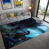 2025 New Fourth Wing Cool Carpet Rug for Living Room Bedroom Home Sofa Decoration,Kids play Non-slip Floor Mat45