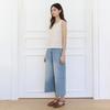 Thursday Island Sleeveless Top With Embroidered Trimming T264msl233w
