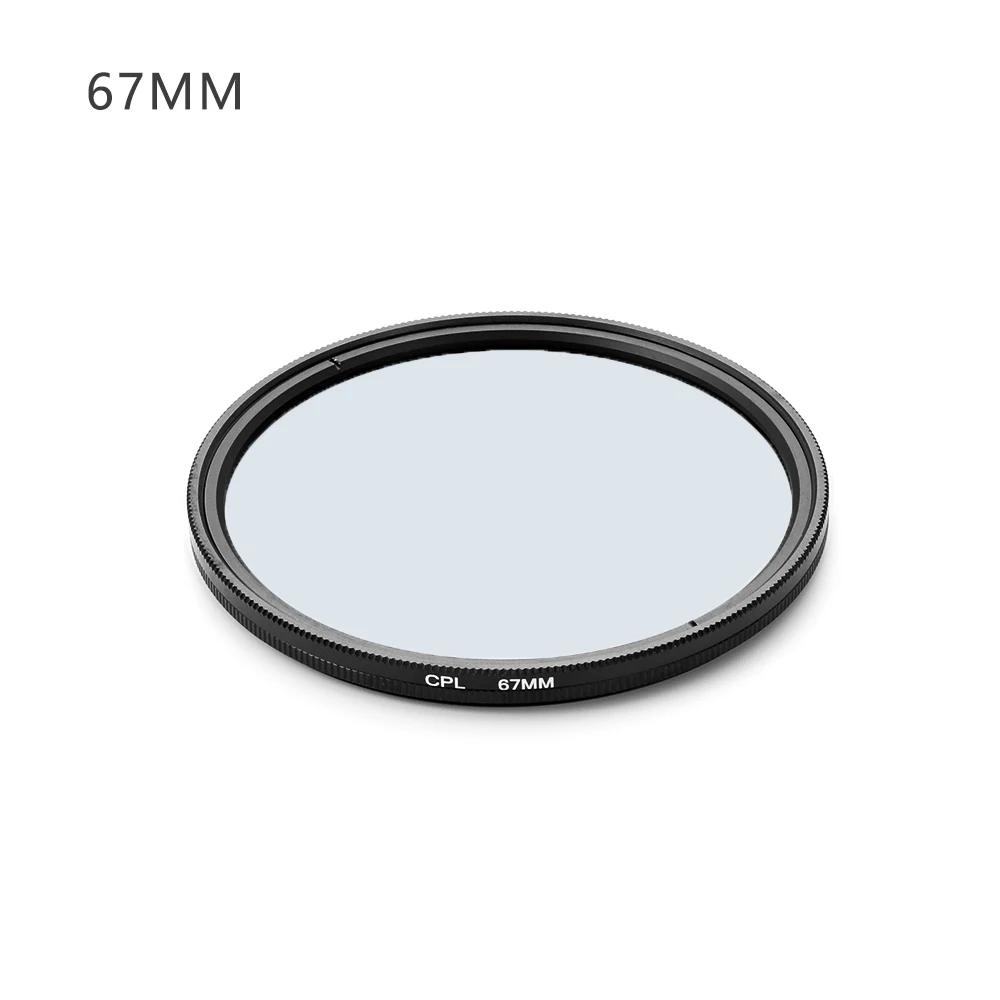Polarizing Camera Lens Filter CPL 37/49/52/55/58/62/67/72/77/82mm For Canon Nikon DSLR Camera Lens Camera Accessories