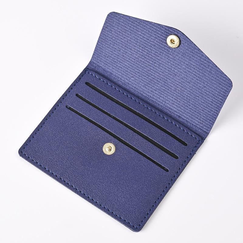 Slim Soft Leather Card Holder Mini Credit Card Wallet Women Men Thin Card Case Small Purse Business Cardholder