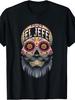 El Jefe Day of The Dead Beard Sugar Skull Dia De Los Muertos T-Shirt