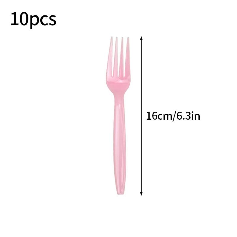 10pc/set Disposable Tableware Solid Color Paper Cup Paper Dining PlateWedding Happy Birthday Decor Baby Shower Party Supplies