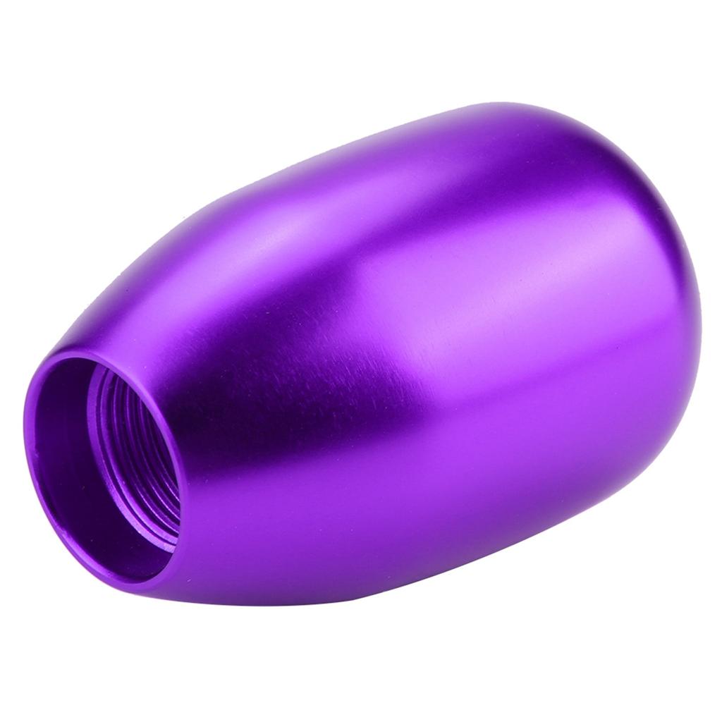 Auto 5-Gang Schaltknauf Schalthebel mit 3 Adaptern 81012mm (lila)