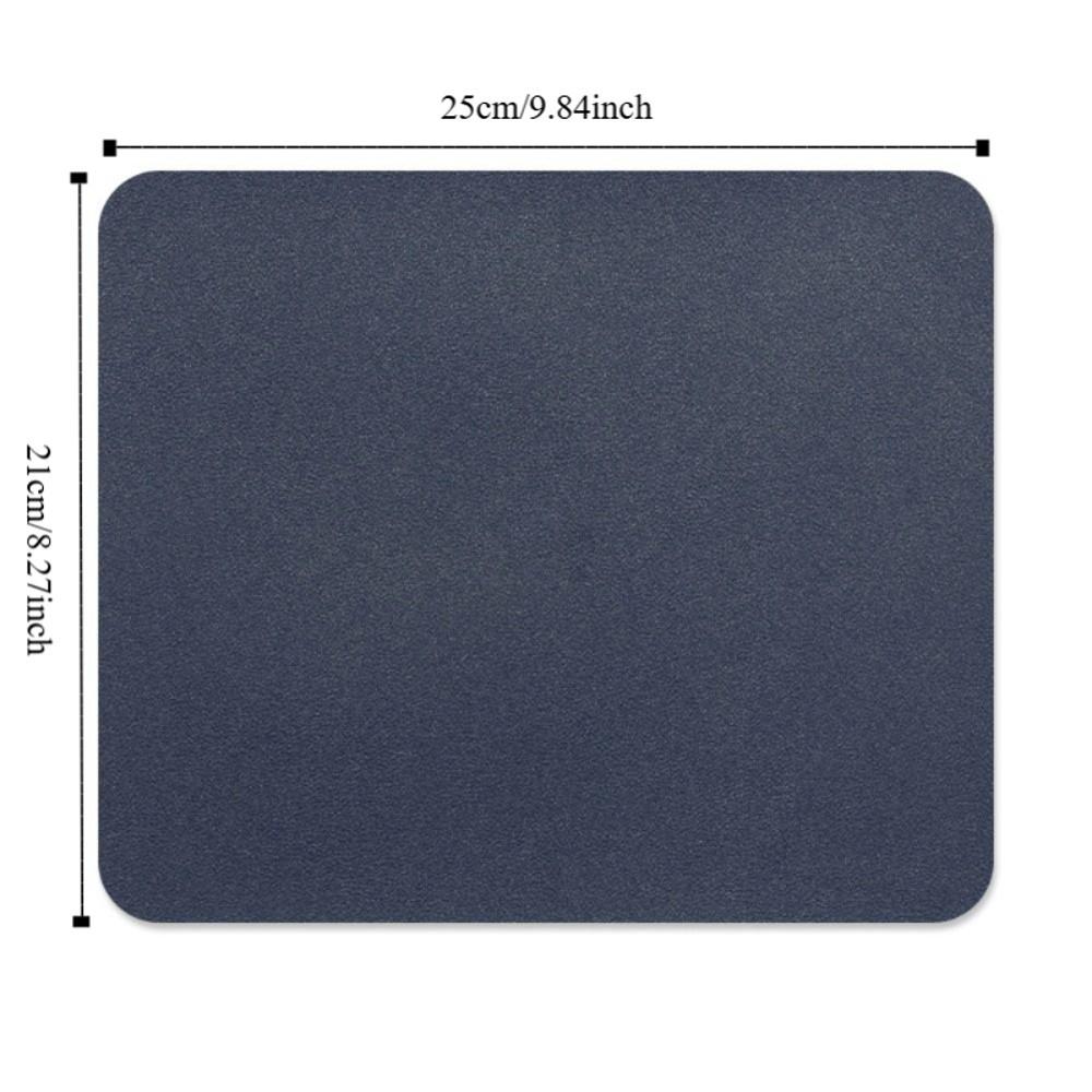 High Quality Leather Mouse Pad Non-slip Wear Resistant Gaming Desk Mat Smooth Anti Scratch Computer Table Protector Home Office