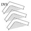 Kitchen Sink Corner Shelf Stainless Steel Triangular Shelf, Rustproof Compact Wire Storage Rack, Space Saving Utensil Drying Rack for