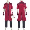 DMC 5 Dante Cosplay Wig Uniform Costumes Disguise for Adult Men Long Windbreaker Gloves Roleplay Outfits Halloween Carnival Suit