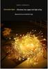 LED Firecracker Copper Wire Lights: Decorative Garland for Weddings, Home, Festivals, and Christmas.
