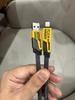 Double Magic 4-in-1 65W Superfast Bumblebee Mecha Data Cable with On-Demand Fast Charging.