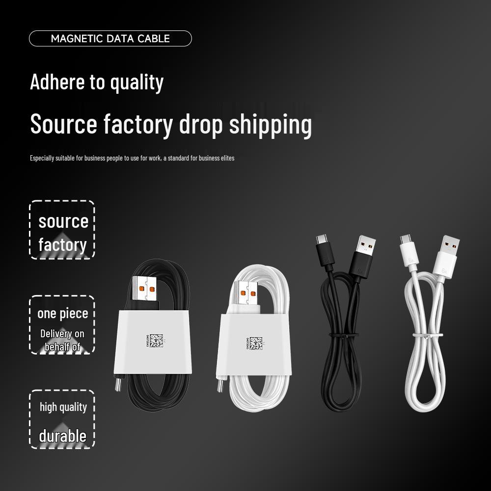 Type-C 6A Fast Charging Cable for Android & Huawei - Cross-Border Hot Sale Gift
