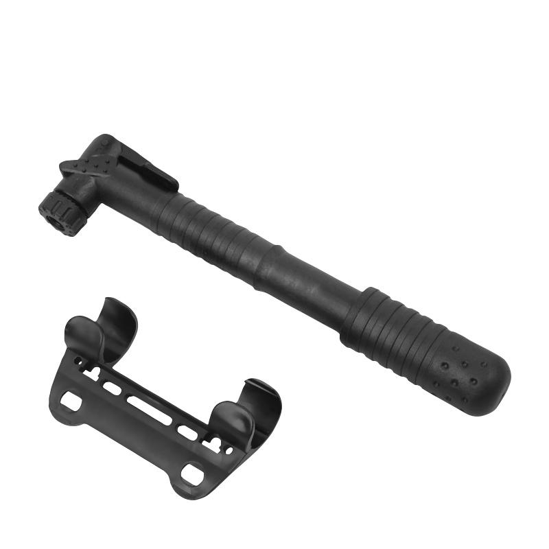 

Mini Bicycle Pump Hand Cycling Bicycle Air Pump Ball Basketball Tyre Soccer Bike Inflator MTB Cycling Pump Bike Accessories чёрный