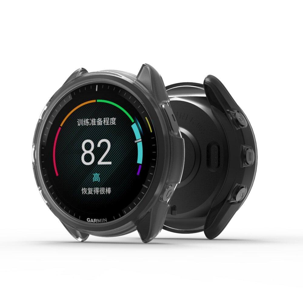 Demi-paquet de étui de protection en Tpu pour Garmin Forerunner 265 / 265s, housse de protection creuse souple pour Garmin Forerunner 965