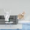 Creative Elephant Hand Gesture Sculpture Unique Finger Statue Animal Resin Ornament for Apartment