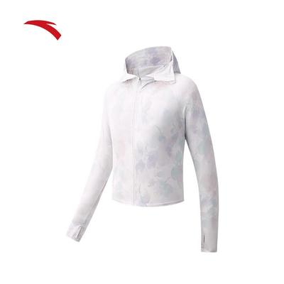 Leichte Sonnenschutzjacke mit Kapuze für Damen