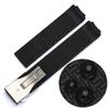 Rubber silicone strap For Tissot 1853 Tengzhi T-Touch original T013 rubber watch band T047T081T33 silicone watch band 20mm 21mm