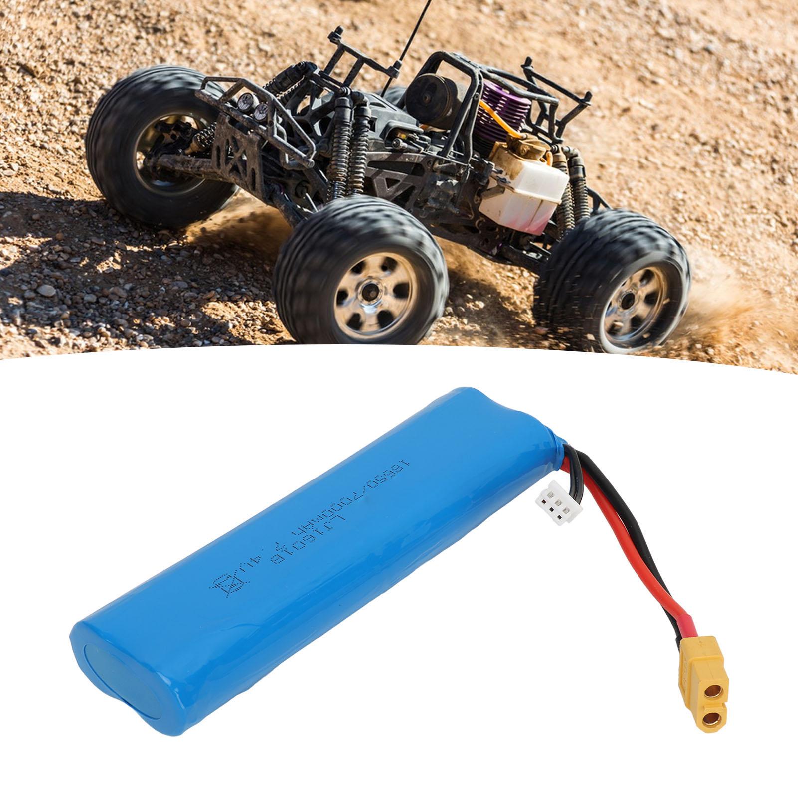 

Replacement Hobby Battery Rechargeable 2S 7000mAh Lithium Battery for Henglong 3818 3889 3809 RC Tank with XT60 Head