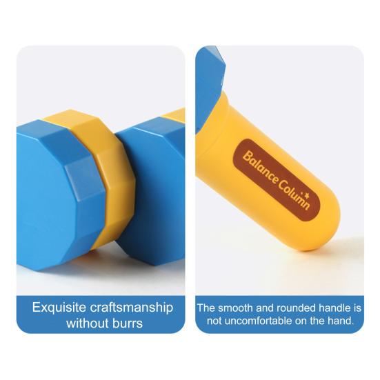 1/2Pcs Kids Handheld Balancer Toy Stress Relief Focus Training Magnetic Balance Column Children Adults Interactive Educational Balance Challenge Toy