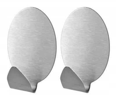 Niko Self-Adhesive Clothes Hook Chrome 2 Pcs