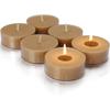 Scented Tealight Candles, Natural Soy Tea Lights Candle with Coffee Essential Oil, Handmade Extra-Large Tealights - 8 Hours Long Burn Time for Home