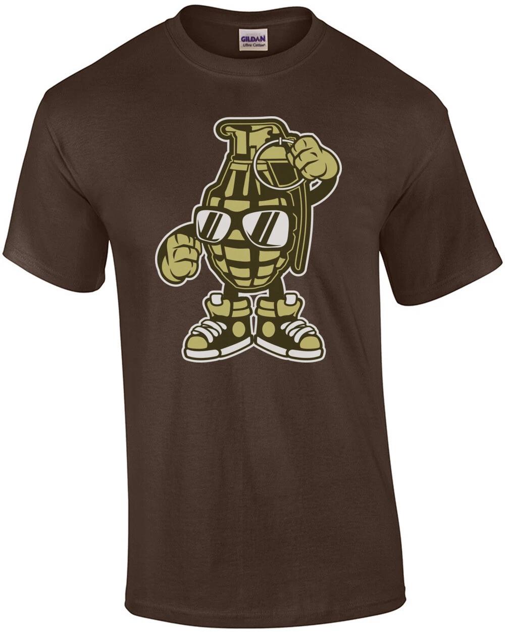 

Vintage Grenade Pin Puller T-Shirt XL