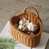 Versatile Hanging Storage Organizers Basket Sturdy PP Weave Wall Mounted Accessory for Home Decoration and Office Use
