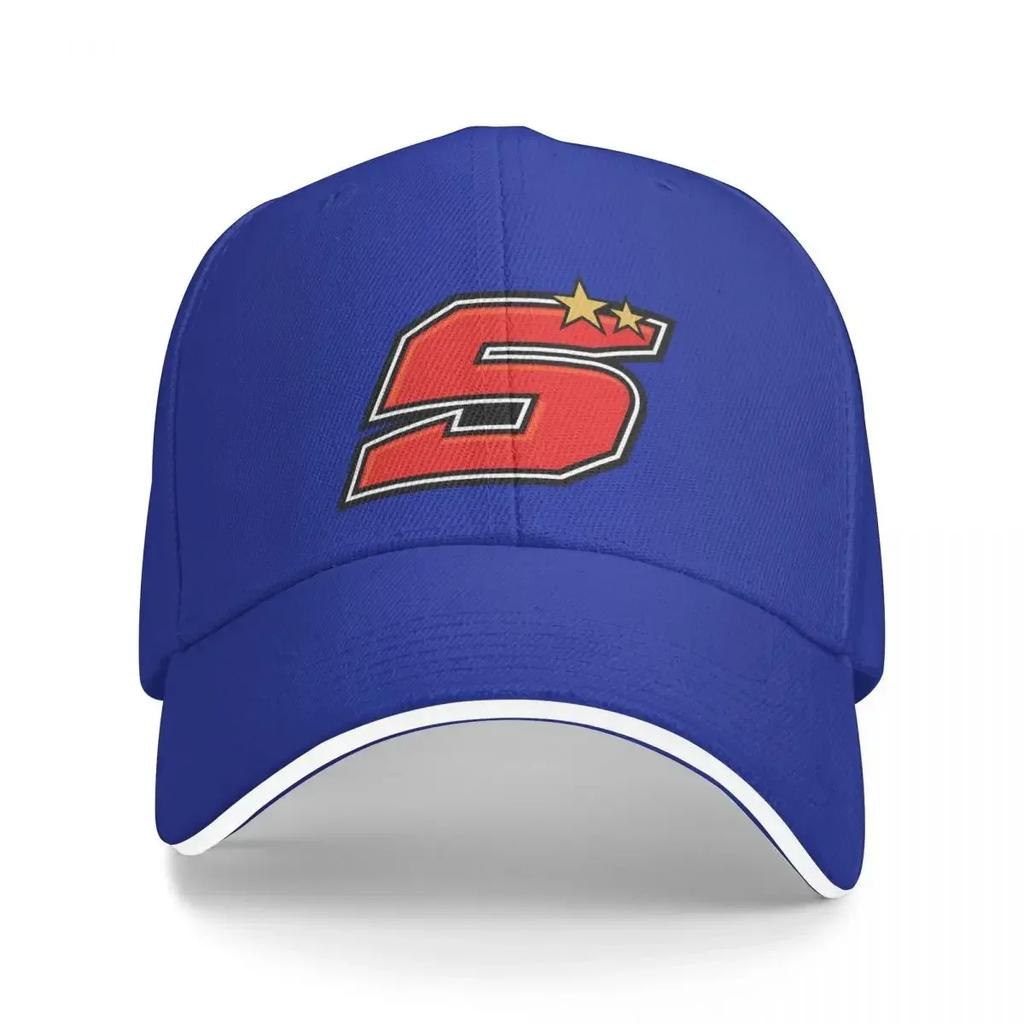 Johann Zarco Number  Red  Baseball Caps Snapback Baseball Hats Breathable Casual Outdoor For Unisex And Women Polychromatic