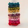 10pcs/Set Girls Hair Accessories Fabric Loop Hair Rope Headwear Hair Bands Women Hair Tie Satin Silk Scrunchies Simple Hair Tie
