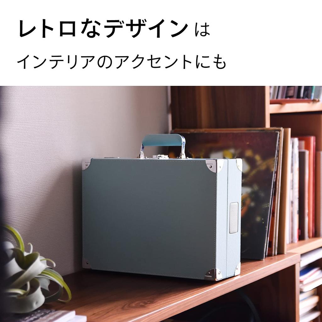 ONKYO gramofon Bluetooth stereo reproduktor Mystic Black kompatibilní/vestavěný OCP-01(B)