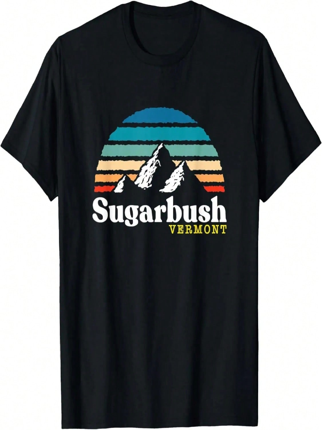 Sugarbush, Vermont - USA Ski Resort 1980s Retro T-Shirt S разноцветный