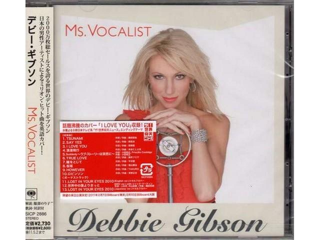 

[CD] MS.VOCALIST with Japan Bonus Track Nomal Edition Debbie Gibson SICP-2886