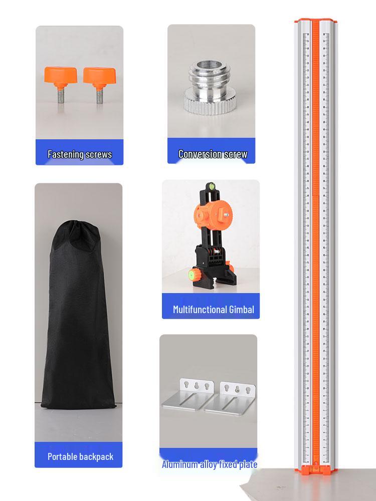 Wall-Mounted Spirit Level Infrared Lift Support Bracket