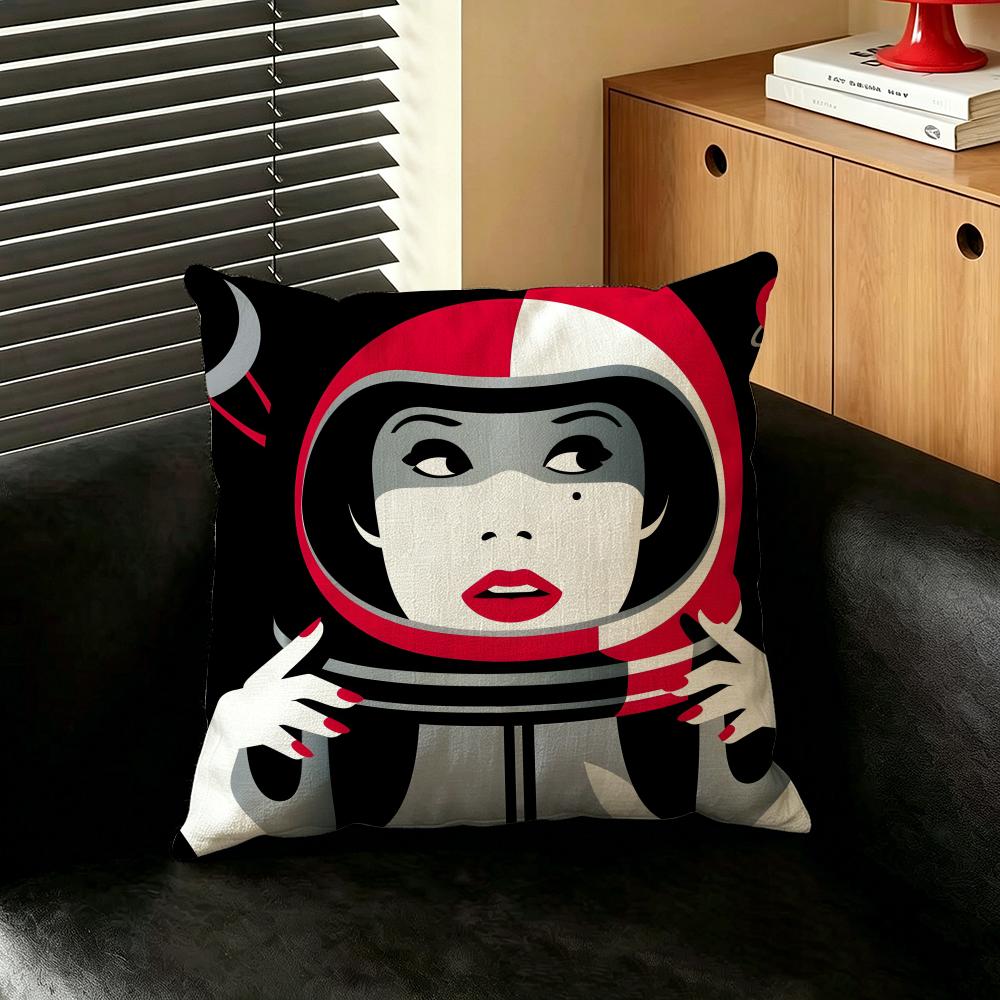 Artist MMalikaFFavre Cushion Cover Creative  pillowcases for interior decoration office living room home Car hot