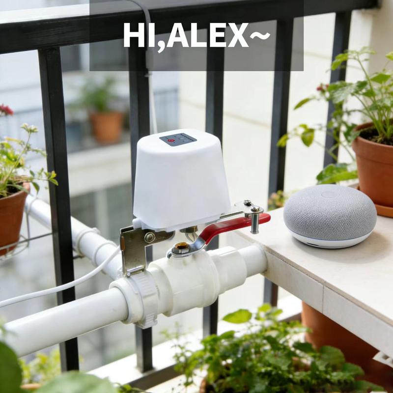 1PC/2PCS Tuya WIFI Smart Water Valve Zigbee Home Automation Control Faucet Timer Support Alice Alexa Google Assistant SmartLife