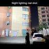 100W Zonneschijn Schijnwerper Buiten Draagbare LED Reflector Spot Oplaadbare Projector Schijnwerper Bouwlamp Nood Buiten Kampeerlicht