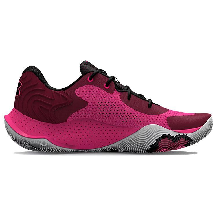 Under Armour Spawn 4 Electro Pink Men Sneakers Wildflower 3024971-600