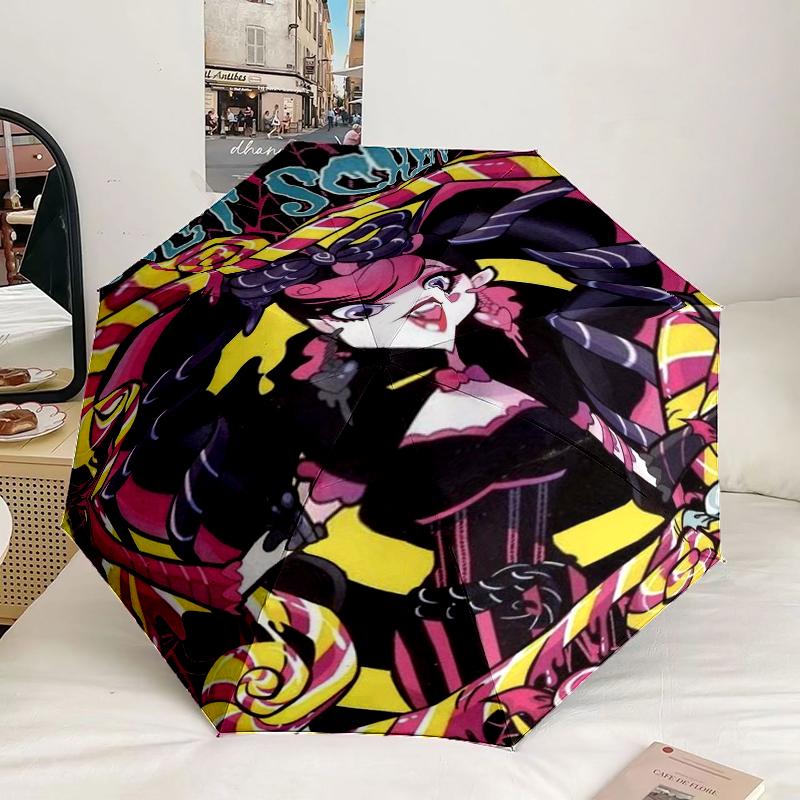 Monster Creatures Umbrella 8-Frame for Travel, camping, Casual Lightweight Portable Umbrella, Essential for every family Holidays Birthday Gift