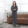 SeraphinaT Womens Long Robe Sleepwear Housecoat Winter Warm Pajamas Bathrobe