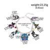 Huntr X Metal Cartoon Character Bracelet Pendant For Men And Women Gift