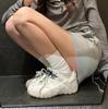 5CM Heightening German Training Shoes Women's 2025 Autumn New Lightweight and Versatile Casual Breathable Color Matching Pair of Shoelaces Sports Sh