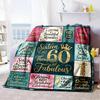 Basketball Player Silhouette Home Blanket Customize Your Names Soft Comfortable Lightweight Allseason Multipurpose Blanket For Picnics Sofas Offices